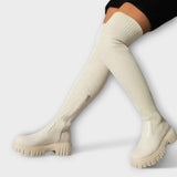 "Aušrinė - Čevlji do kolen" can be rewritten as "Aušrinė - Čevlji do kolen (Knee-High Boots)".