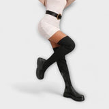 "Aušrinė - Čevlji do kolen" can be rewritten as "Aušrinė - Čevlji do kolen (Knee-High Boots)".