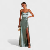 Lúcia - Dolga obleka" can be rewritten as "Lúcia - Elegant Long Dress.