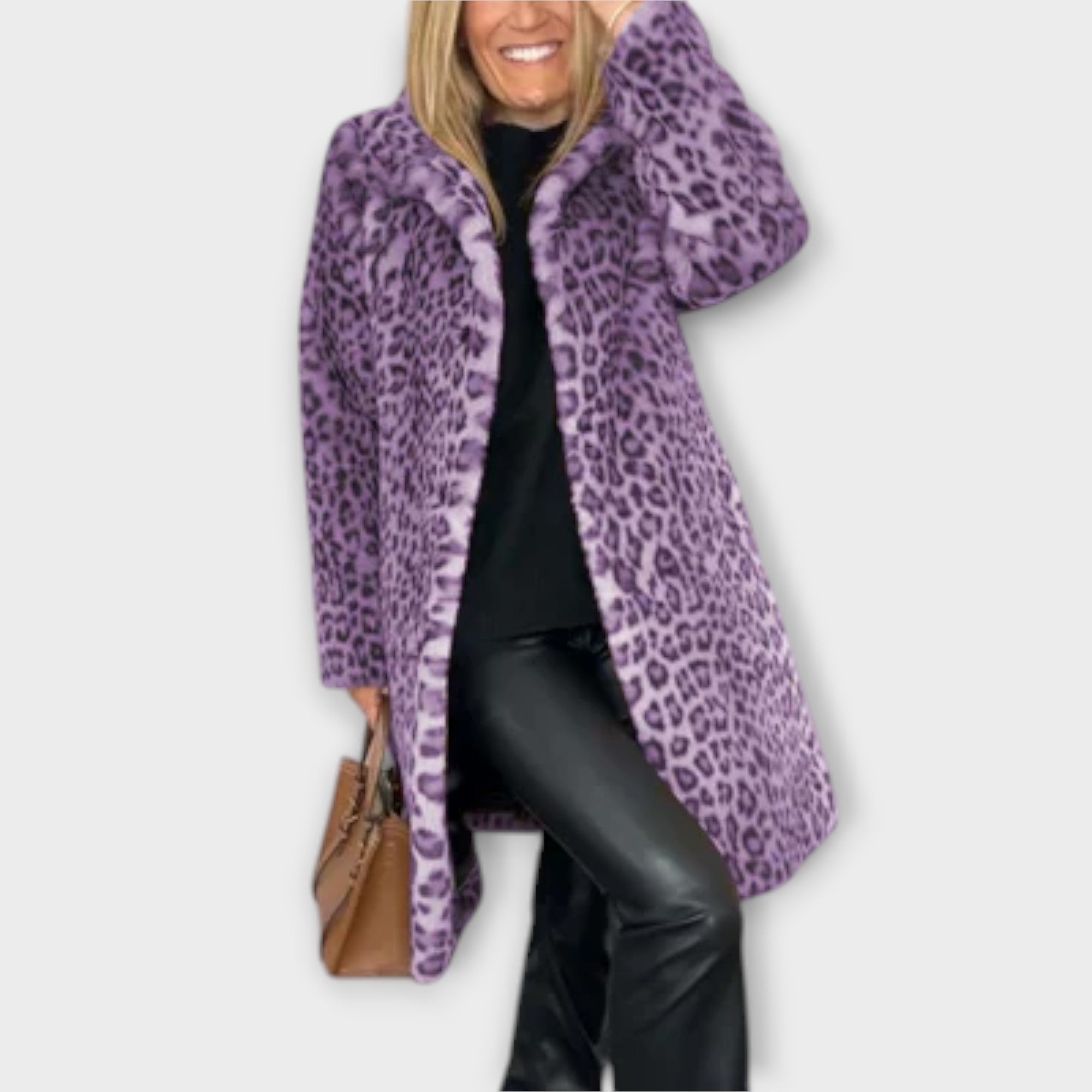 Amara - Leopard Print Kaftan